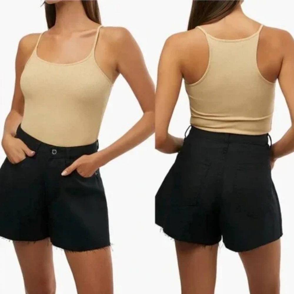 WeWoreWhat Scooped Rib Tank Top - Picture 2 of 4
